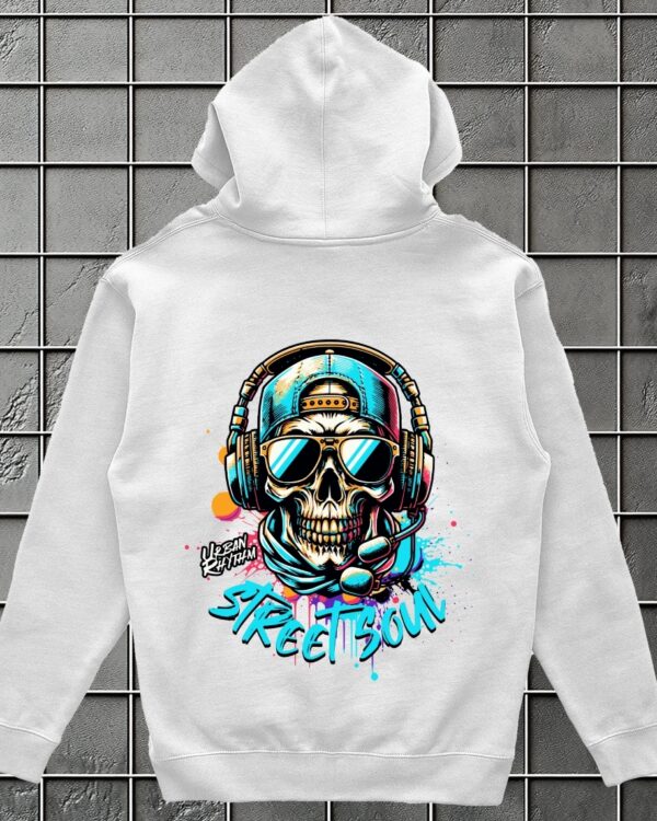 Hoodie Street Soul Blanco