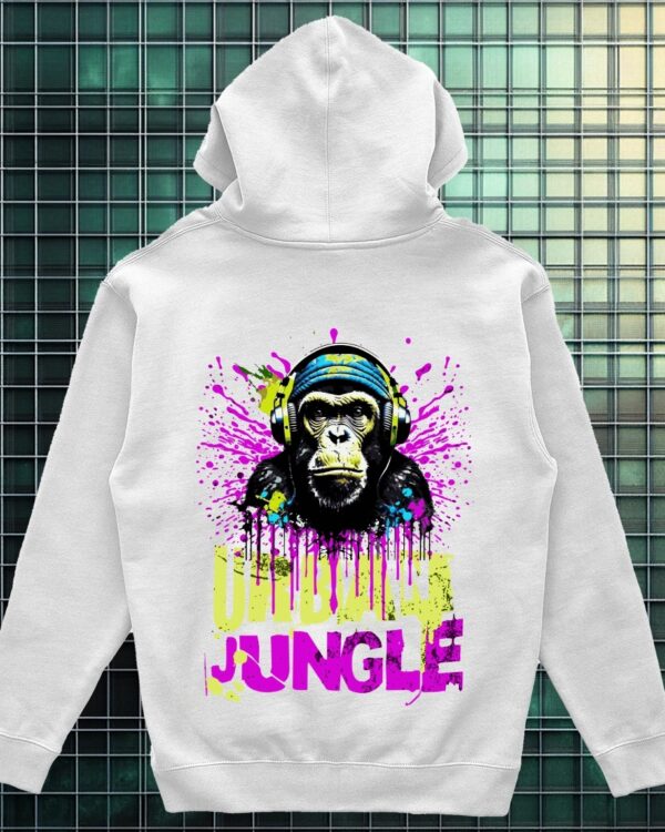 Hoodie Urban Jungle Blanco